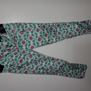 Just cavalli pants size 27 hermit crab pattern